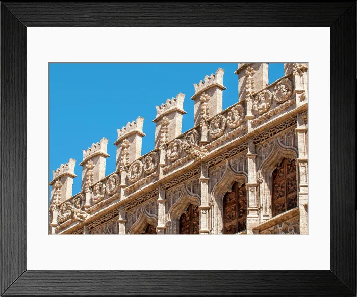 Framed Print : Lonja de la Seda or Llotja de la Seda (Silk Exchange) UNESCO World Heritage Site, Valencia, Spain Framed Print : Lonja de la Seda or Llotja de la Seda (Silk Exchange) UNESCO World Heritage Site, Valencia, Spain
