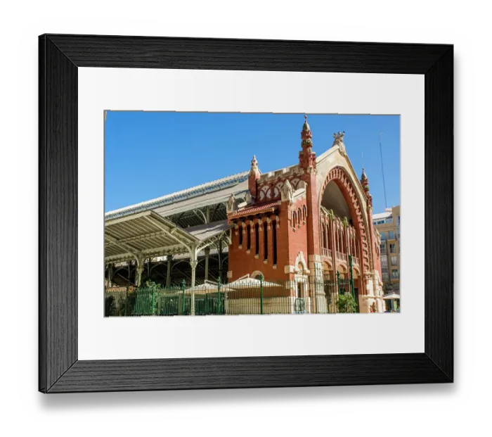 Framed Print : Mercat de Colon (Columbus Market), Valencia, Spain Framed Print : Mercat de Colon (Columbus Market), Valencia, Spain