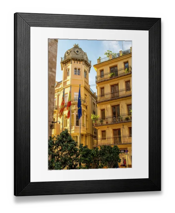 Framed Print : Some of the wonderful architecture, Valencia, Spain