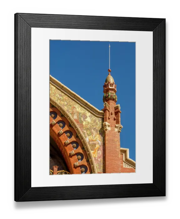 Framed Print : Details of the Mercat de Colon (Columbus Market), Valencia, Spain Framed Print : Details of the Mercat de Colon (Columbus Market), Valencia, Spain