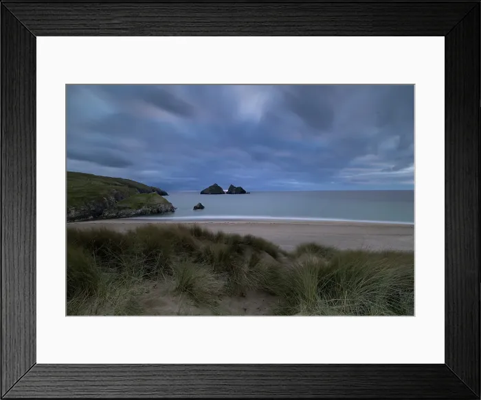Framed Print : United Kingdom, England, Cornwall. Newquay, Holywell Beach Framed Print : United Kingdom, England, Cornwall. Newquay, Holywell Beach