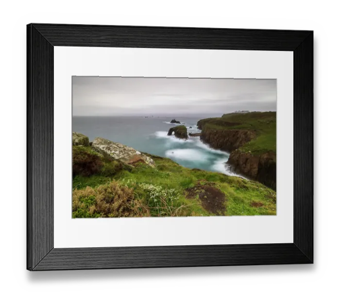 Framed Print : United Kingdom, England, Cornwall. Penzanze, Enos Dodnan Arch in Land's End (The eastern most part of England)