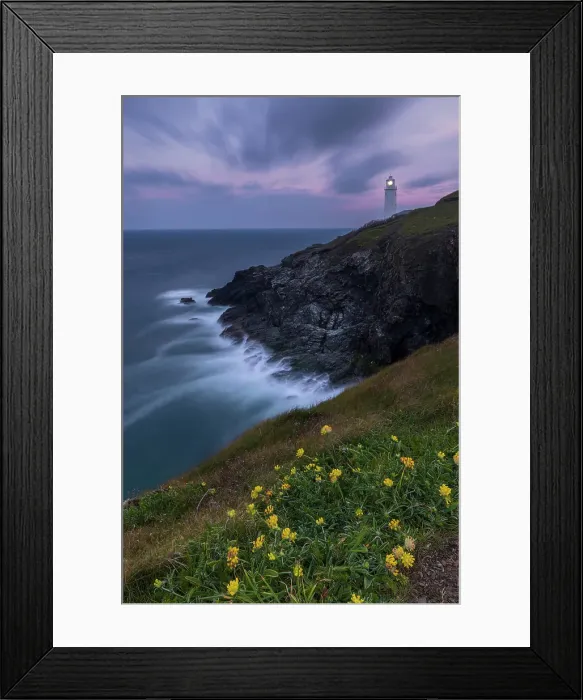 Framed Print : United Kingdom, England, Cornwall. Padstow, Trevose Head Lighthouse Framed Print : United Kingdom, England, Cornwall. Padstow, Trevose Head Lighthouse