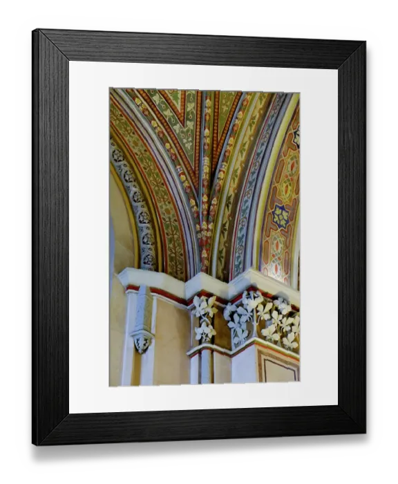 Framed Print : Vienna, Austria. Interior arch detail Framed Print : Vienna, Austria. Interior arch detail
