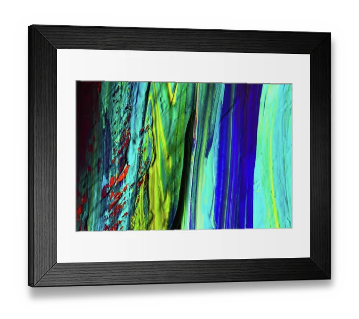Framed Print : Painted abstract Framed Print : Painted abstract
