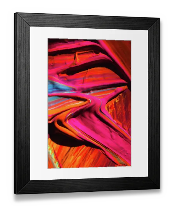 Framed Print : Painted abstract Framed Print : Painted abstract
