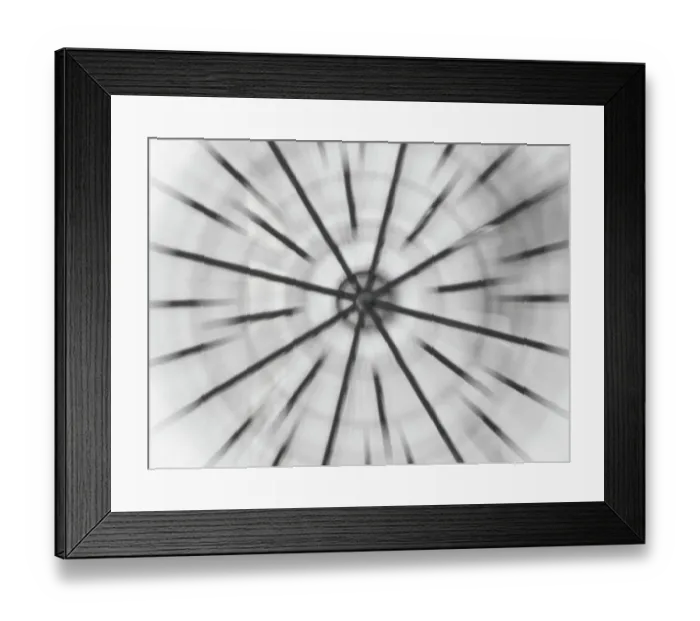 Framed Print : Abstract motion blur with black lines and white background Framed Print : Abstract motion blur with black lines and white background