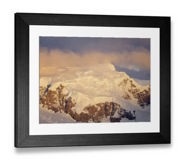 Framed Print : Landscape near Portal Point in the Graham Land of the Antarctic Peninsula during late summer Framed Print : Landscape near Portal Point in the Graham Land of the Antarctic Peninsula during late summer