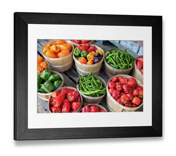 Framed Print : Jean-Talon Market, large public market in Little Italy section of Montreal opened in 1933, peppers and tomatoes Framed Print : Jean-Talon Market, large public market in Little Italy section of Montreal opened in 1933, peppers and tomatoes