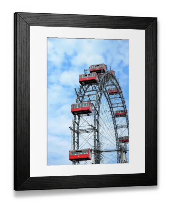 Framed Print : Vienna, Austria. Famous Prater Amusement Park and Gardens. (Editorial Use Only) Framed Print : Vienna, Austria. Famous Prater Amusement Park and Gardens. (Editorial Use Only)