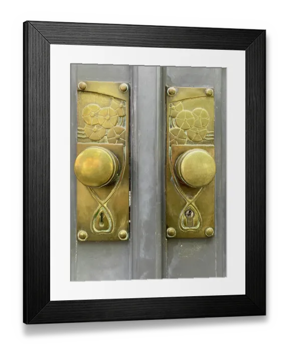 Framed Print : Brussels, Belgium. Art Nouveau architecture that graces the city Framed Print : Brussels, Belgium. Art Nouveau architecture that graces the city