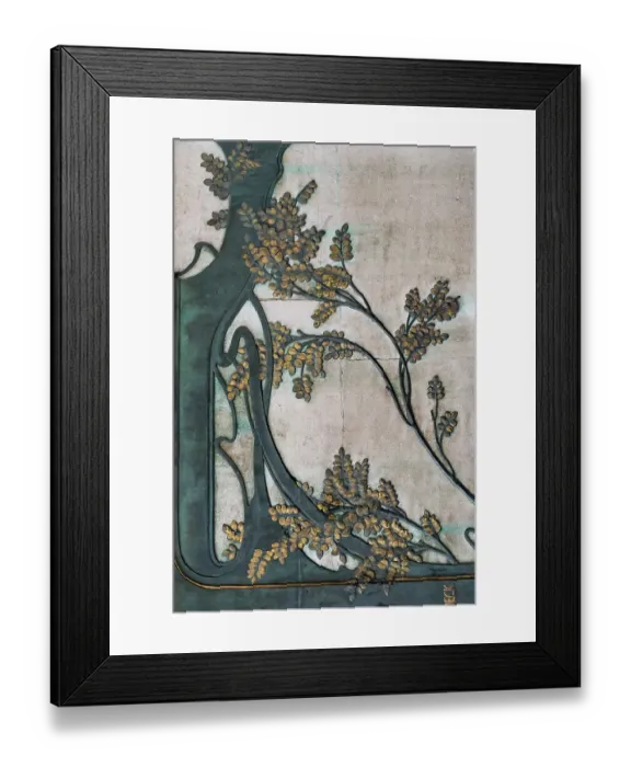 Framed Print : Brussels, Belgium. Art Nouveau architecture that graces the city Framed Print : Brussels, Belgium. Art Nouveau architecture that graces the city