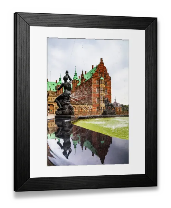 Framed Print : Frederiksborg Palace (1602-1620, architects Hans and Lorents van Steenwinckel), Hellerud, near Copenhagen, Denmark Framed Print : Frederiksborg Palace (1602-1620, architects Hans and Lorents van Steenwinckel), Hellerud, near Copenhagen, Denmark