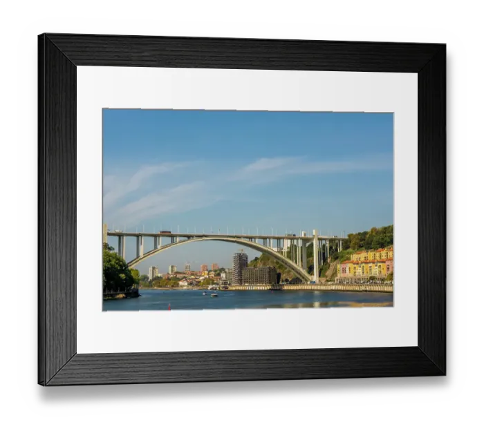 Framed Print : Arrabida Bridge (Ponte da Arrabida) over the Douro River, Porto, Portugal Framed Print : Arrabida Bridge (Ponte da Arrabida) over the Douro River, Porto, Portugal
