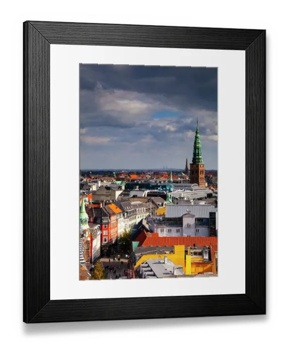 Framed Print : Christiansborg Palace tower and the Nasdaq Copenhagen, formerly known as the Copenhagen Stock Exchange tower. Oresund Bridge in distance, Copenhagen, Denmark Framed Print : Christiansborg Palace tower and the Nasdaq Copenhagen, formerly known as the Copenhagen Stock Exchange tower. Oresund Bridge in distance, Copenhagen, Denmark