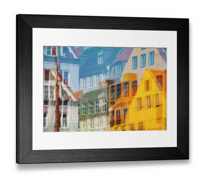 Framed Print : Nyhavn harbor, Copenhagen, Denmark Framed Print : Nyhavn harbor, Copenhagen, Denmark