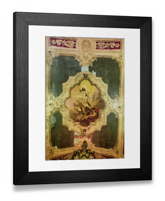 Framed Print : Interior ceiling of Church of Our Lady of Carmo (Igreja do Carmo), Porto, Portugal. (Editorial Use Only) Framed Print : Interior ceiling of Church of Our Lady of Carmo (Igreja do Carmo), Porto, Portugal. (Editorial Use Only)