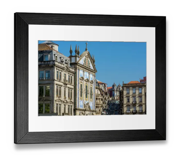 Framed Print : Saint Anthony Church of the Gatherers (Igreja de Santo Antonio dos Congregados), Porto, Portugal