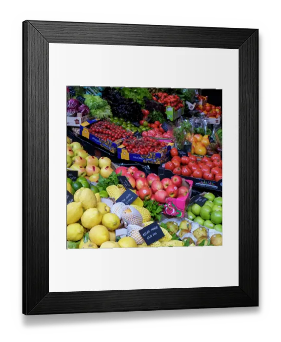 Framed Print : London, England, Great Britain. Borough Hall Market, fresh food, vendors and produce market. Farm fresh produce. (Editorial Use Only) Framed Print : London, England, Great Britain. Borough Hall Market, fresh food, vendors and produce market. Farm fresh produce. (Editorial Use Only)