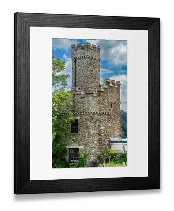 Framed Print : Graves Castle, Dartmouth, Devon, England. Castle originally built 1300's to protect harbor and River Dart Framed Print : Graves Castle, Dartmouth, Devon, England. Castle originally built 1300's to protect harbor and River Dart