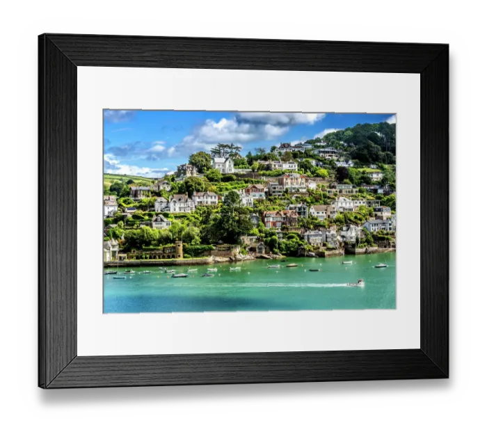 Framed Print : Small boat, Dartmouth, Kingswear, Devon, England Framed Print : Small boat, Dartmouth, Kingswear, Devon, England