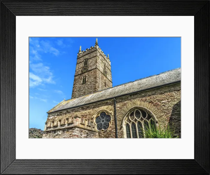 Framed Print : St. Saviour's Church, Dartmouth, Devon, England. Church originally founded in 1372 Framed Print : St. Saviour's Church, Dartmouth, Devon, England. Church originally founded in 1372