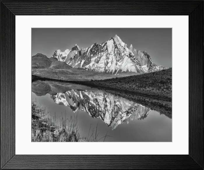 Framed Print : Torres del Paine reflection pool, Chile Framed Print : Torres del Paine reflection pool, Chile