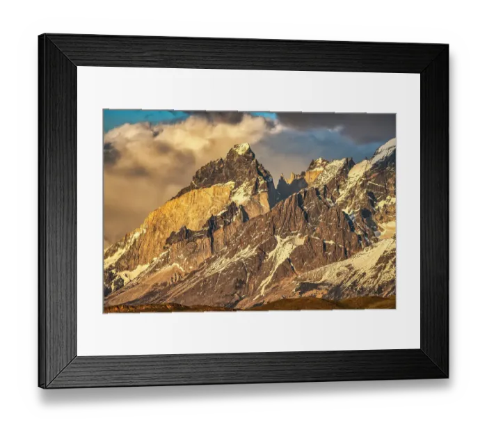 Framed Print : Torres Del Paine, Chile