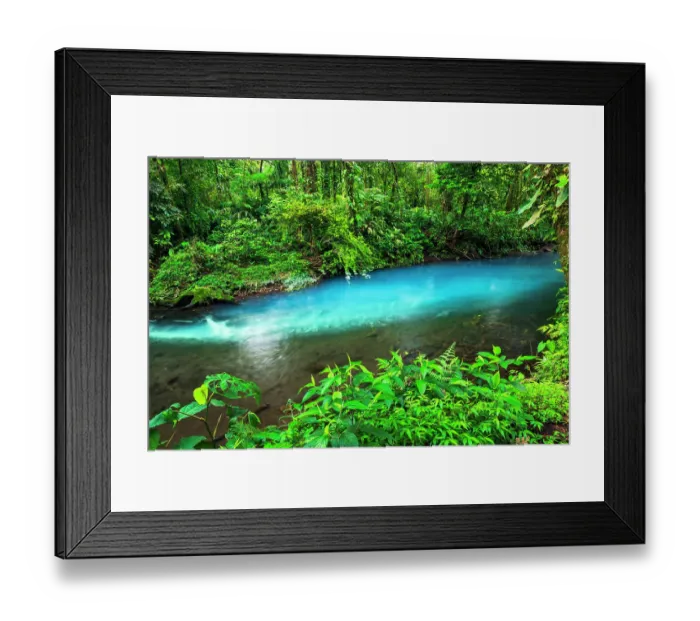 Framed Print : Unique changing colors at Rio Celeste, Tenorio Volcano National Park, Guanacaste Province, Costa Rica Framed Print : Unique changing colors at Rio Celeste, Tenorio Volcano National Park, Guanacaste Province, Costa Rica