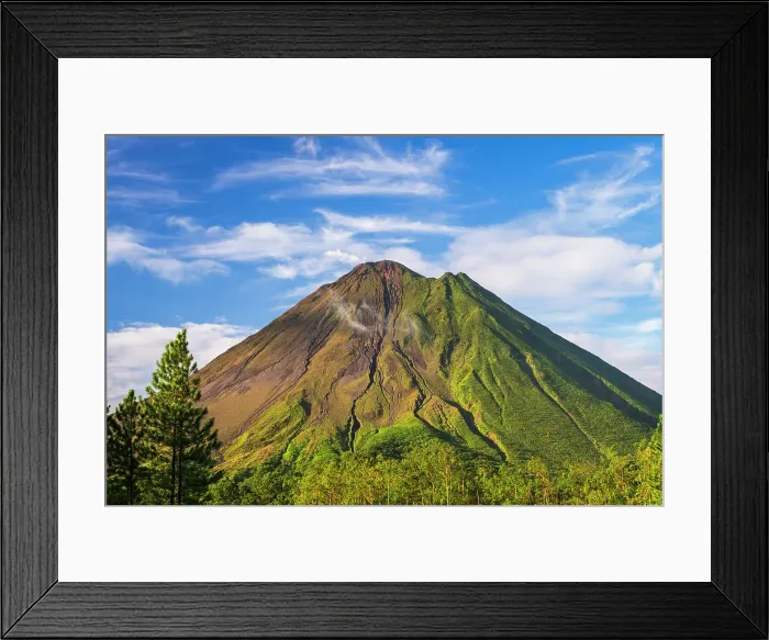 Framed Print : Arenal Volcano, Arenal Volcano National Park, Alajuela Province, Costa Rica Framed Print : Arenal Volcano, Arenal Volcano National Park, Alajuela Province, Costa Rica