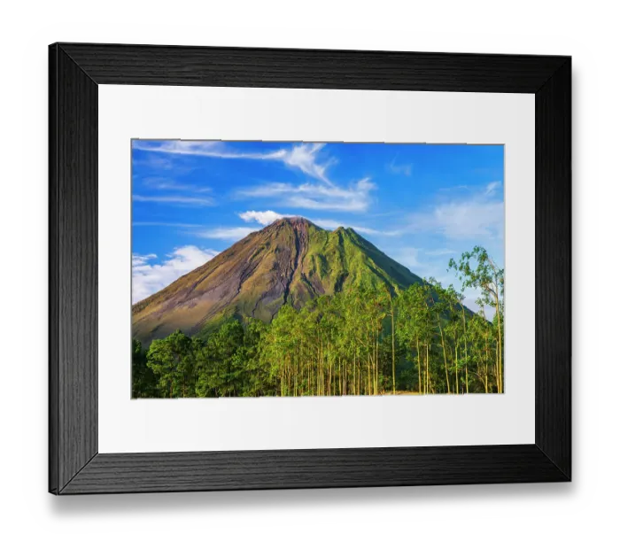 Framed Print : Arenal Volcano, Arenal Volcano National Park, Alajuela Province, Costa Rica Framed Print : Arenal Volcano, Arenal Volcano National Park, Alajuela Province, Costa Rica