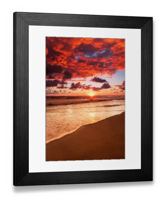 Framed Print : Sunset at Playa Matapalo, Puntarenas Province, Costa Rica Framed Print : Sunset at Playa Matapalo, Puntarenas Province, Costa Rica