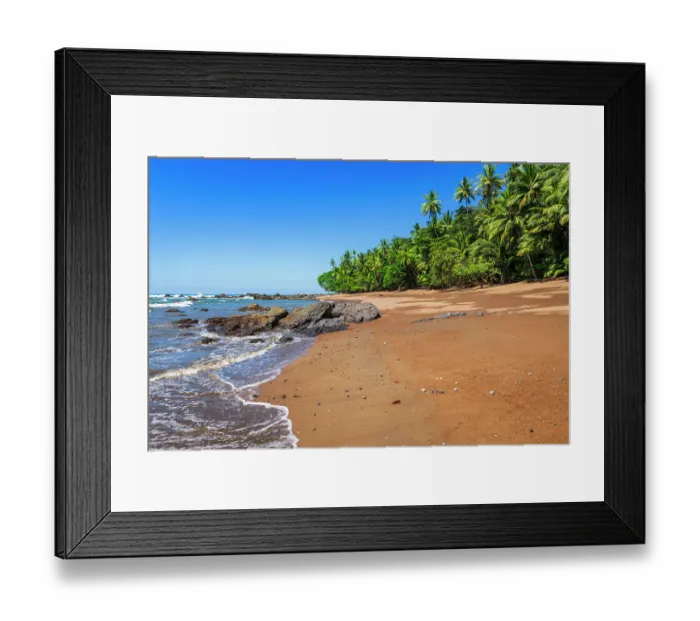 Framed Print : The beach at San Pedrillo, Corcovado National Park, Puntarenas Province, Costa Rica Framed Print : The beach at San Pedrillo, Corcovado National Park, Puntarenas Province, Costa Rica