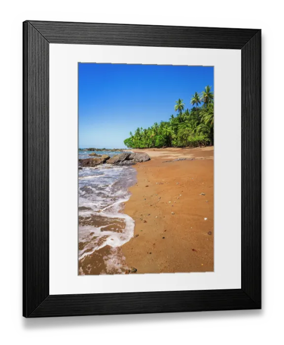 Framed Print : The beach at San Pedrillo, Corcovado National Park, Puntarenas Province, Costa Rica Framed Print : The beach at San Pedrillo, Corcovado National Park, Puntarenas Province, Costa Rica