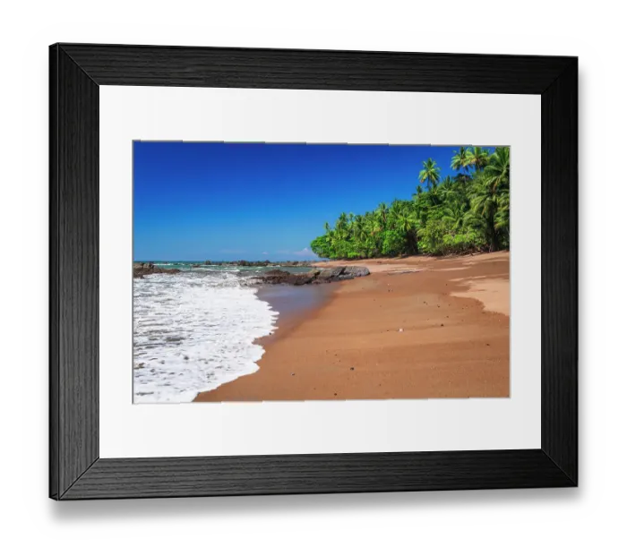 Framed Print : The beach at San Pedrillo, Corcovado National Park, Puntarenas Province, Costa Rica Framed Print : The beach at San Pedrillo, Corcovado National Park, Puntarenas Province, Costa Rica