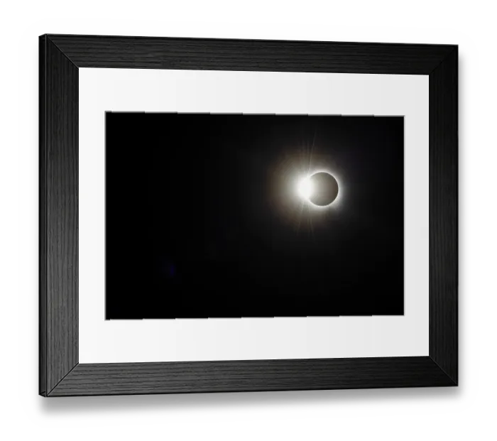 Framed Print : USA, Arkansas. The Total Solar Eclipse of April 8, 2024, The Diamond Ring Effect Framed Print : USA, Arkansas. The Total Solar Eclipse of April 8, 2024, The Diamond Ring Effect