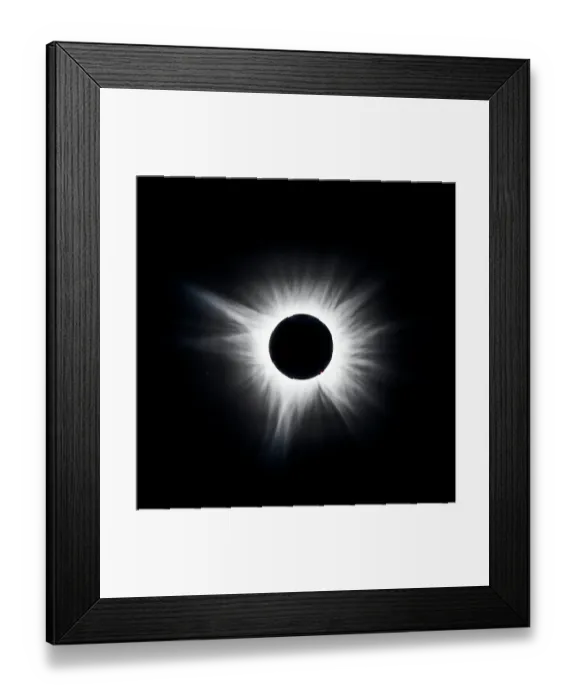 Framed Print : USA, Arkansas. The Total Solar Eclipse of April 8, 2024, Totality Framed Print : USA, Arkansas. The Total Solar Eclipse of April 8, 2024, Totality