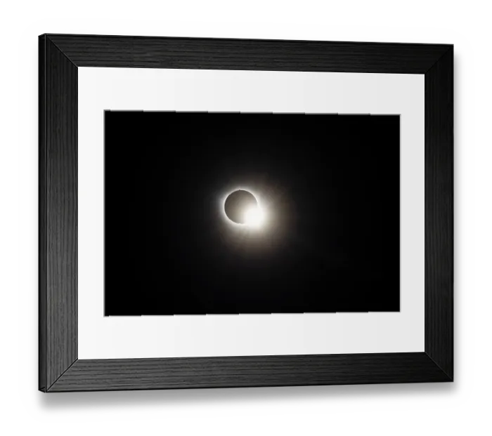 Framed Print : USA, Arkansas. The Total Solar Eclipse of April 8, 2024, The Diamond Ring Effect Framed Print : USA, Arkansas. The Total Solar Eclipse of April 8, 2024, The Diamond Ring Effect