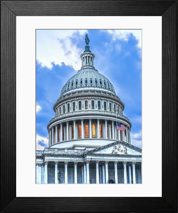 Framed Print : US Capitol, Washington, DC Framed Print : US Capitol, Washington, DC