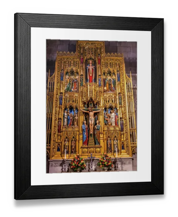 Framed Print : Altar, Washington National Cathedral, Washington DC. Construction started 1907 based on 1893 Congress Charter. (Editorial Use Only) Framed Print : Altar, Washington National Cathedral, Washington DC. Construction started 1907 based on 1893 Congress Charter. (Editorial Use Only)