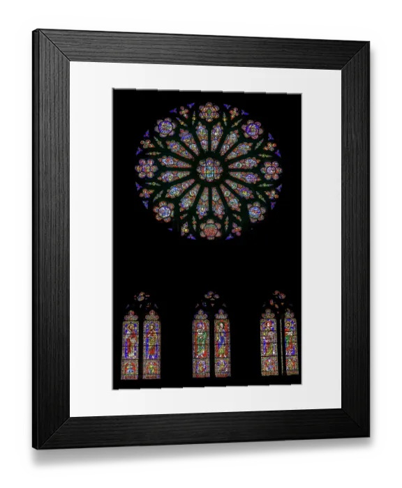 Framed Print : Rose window stained glass, Washington National Cathedral, Washington DC. Construction started 1907. (Editorial Use Only) Framed Print : Rose window stained glass, Washington National Cathedral, Washington DC. Construction started 1907. (Editorial Use Only)