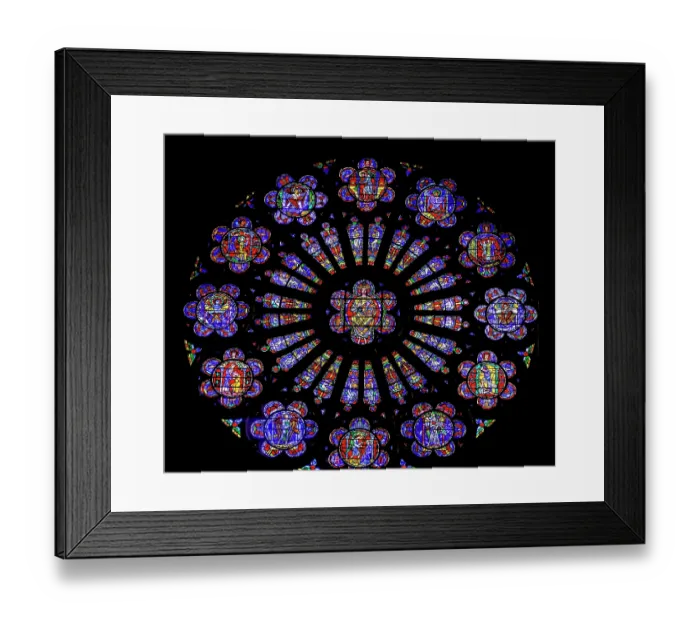 Framed Print : Jesus rose window stained glass, Washington National Cathedral, Washington DC. Construction started 1907. (Editorial Use Only) Framed Print : Jesus rose window stained glass, Washington National Cathedral, Washington DC. Construction started 1907. (Editorial Use Only)