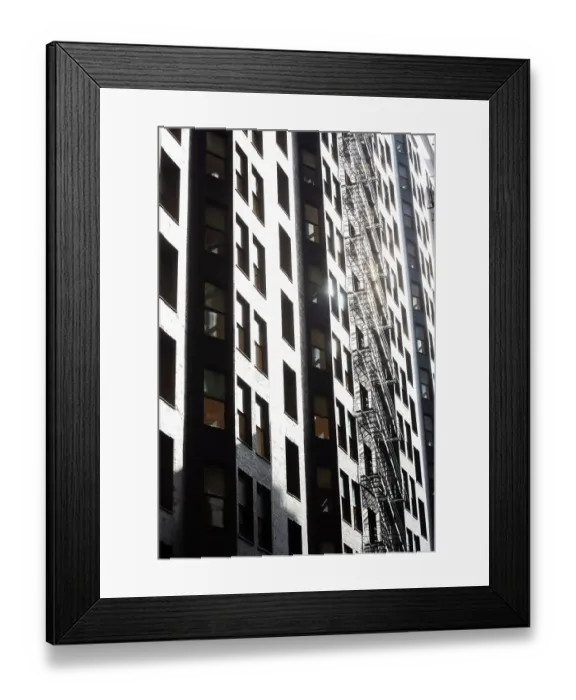 Framed Print : Historic Monadnock Building in Chicago south Loop area, built 1891 and 1893