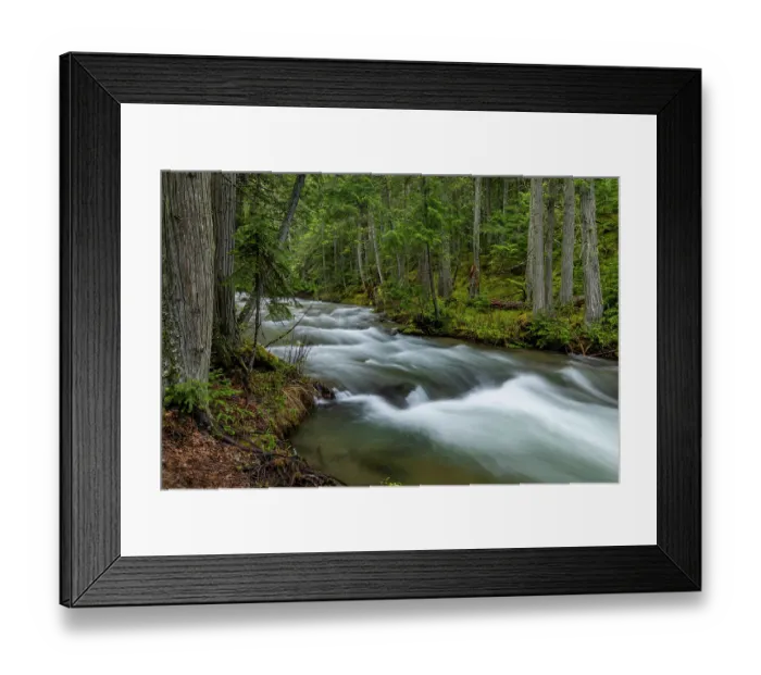 Framed Print : Mission Creek in the Mission Mountains Tribal Wilderness near St. Ignatius, Montana, USA. (Editorial Use Only) Framed Print : Mission Creek in the Mission Mountains Tribal Wilderness near St. Ignatius, Montana, USA. (Editorial Use Only)