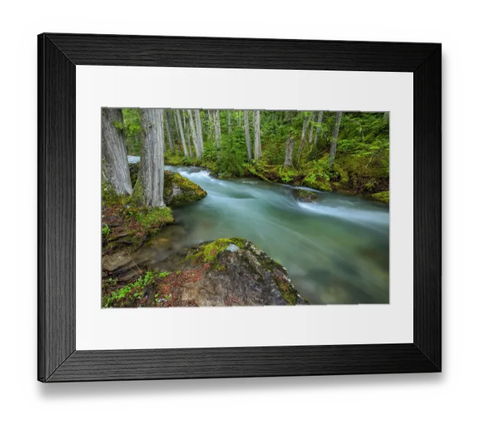 Framed Print : Mission Creek in the Mission Mountains Tribal Wilderness near St. Ignatius, Montana, USA. (Editorial Use Only) Framed Print : Mission Creek in the Mission Mountains Tribal Wilderness near St. Ignatius, Montana, USA. (Editorial Use Only)