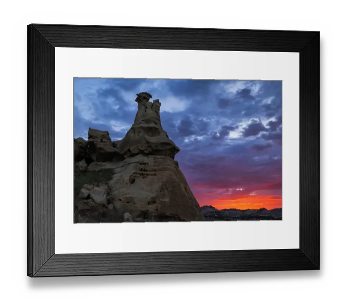 Framed Print : Pinnacle Badlands at sunrise in the Custer National Forest, Montana, USA. (Editorial Use Only) Framed Print : Pinnacle Badlands at sunrise in the Custer National Forest, Montana, USA. (Editorial Use Only)