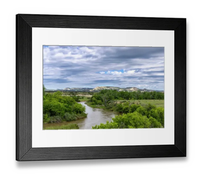 Framed Print : The Tongue River in the Custer National Forest, Montana, USA. (Editorial Use Only) Framed Print : The Tongue River in the Custer National Forest, Montana, USA. (Editorial Use Only)