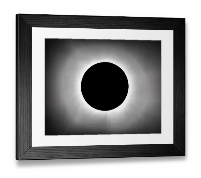 Framed Print : Solar eclipse Framed Print : Solar eclipse