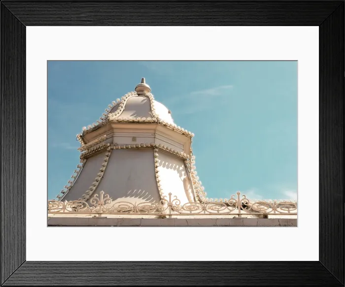Framed Print : Brighton, England, United Kingdom. Brighton Beach boardwalk area