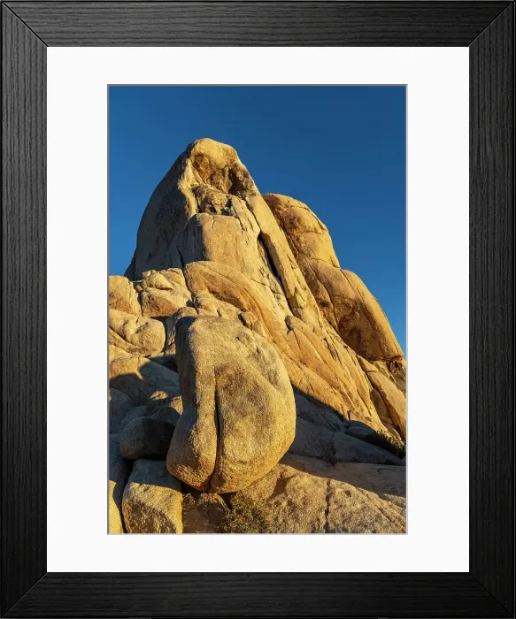 Framed Print : Intersection Rock in Joshua Tree National Park, California, USA Framed Print : Intersection Rock in Joshua Tree National Park, California, USA